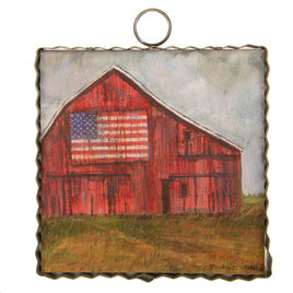 Mini American Barn Print