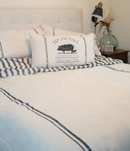 Farmhouse Duvet Cover King Size