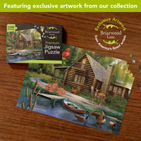 Lakeside Cabin 1000 Piece Jigsaw Puzzle