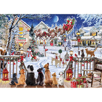 Greeting Santa 1000 Piece Jigsaw Puzzle