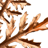 Giant Metallic Sharktooth Fern Spray 40" - Copper