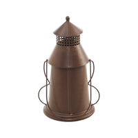 Bronze Metal Jack O Lantern Candle Holder 12x8