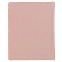 KJV Note-taking Bible Faux Leather HC, Pink Floral Printed