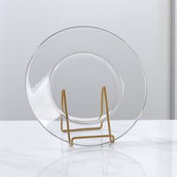 Square Wire Stands: Gold / 4"