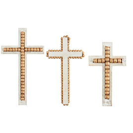 Gold Bead Crosses