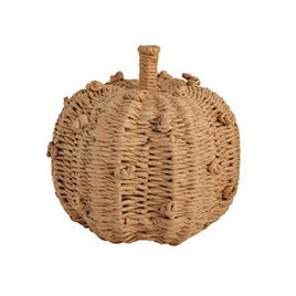 Natural Woven Knot Pumpkin