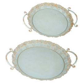 Distressed Handled Tray