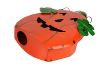 Happy Halloween Metal Pumpkin