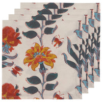 Heirloom Marigold Block Print Napkin