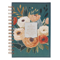 Journal Spiral Multi-color Joy Patient Faithful Rom. 12:12