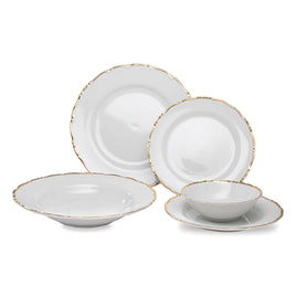20 Pc Dinnerware Set Service for 4