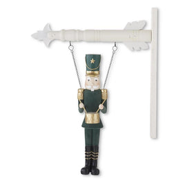 16.5 Inch Dark Green Velvet & Gold Soldier Arrow Replacement