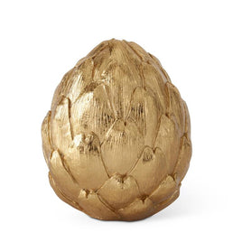 5 Inch Gold Artichoke Resin Tabletop