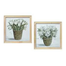 Framed Floral Print
