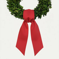 Cotton Wreath Sash | All-Season Holidays Entryway Decor
