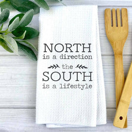 South is a Lifestyle Kitchen Towel, Country Dish Towel