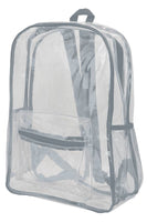 Color Outlined Clear PVC Backpack