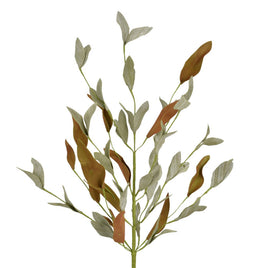 26.5” Willow Eucalyptus Spray - Green/Brown