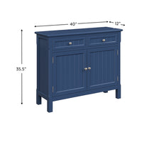 Zayn Wood Two Door Cupboard