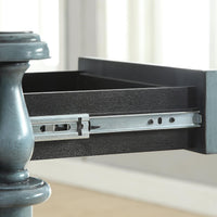 Azure Wood Three Drawer Two Door Console