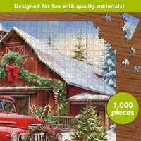 Country Christmas 1000 Piece Jigsaw Puzzle