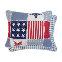 Star & Stripe Americana Cotton Quilt Collection