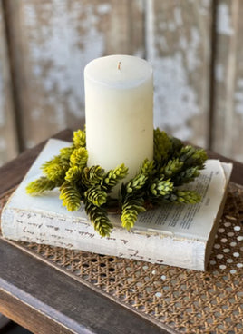 8” Hops Candle Ring