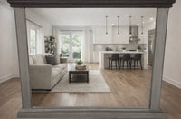 Mirror Grey with Dark Brown Top