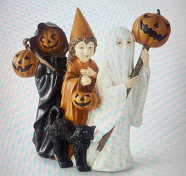 10.5 Inch Resin Trick or Treat Children