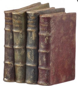 Antique Resin Book Stack