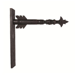 17.5 Inch Black Wood Arrow Holder