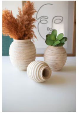 Wooden Gourd Pots