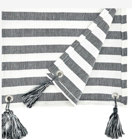 Striped Tassel Runner

16"X72" Oblong