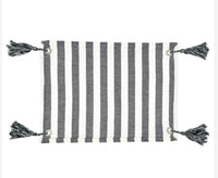 14x20 Striped Tassel Placemat
