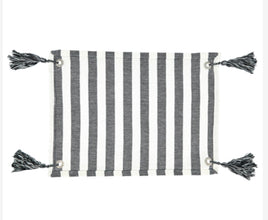 14x20 Striped Tassel Placemat