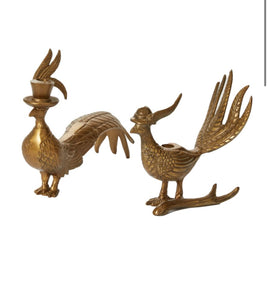 E+E Collection Pheasant Candlestick