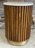 Marble Top End Table