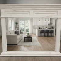Mirror Sierra White 48x37