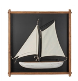 30” Square Sailboat Frame 3D