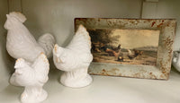 Poulets Rectangular Tole Tray