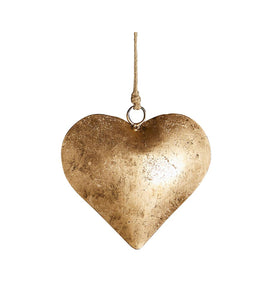 Golden Antique Heart