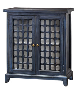 Sandia 2 Door Glass Curio