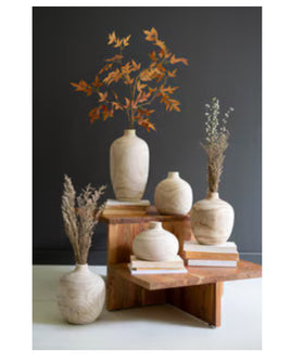 Wooden Bulb Vase