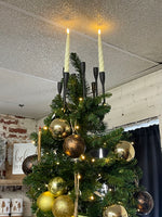 Candelabra 9"D x 9"H Iron