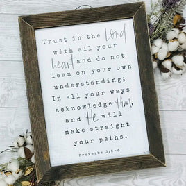 Trust in the Lord