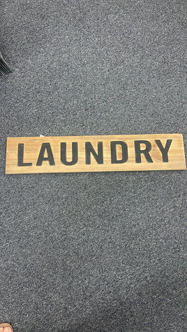 Laundry Sign