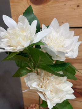 White Peony Spray