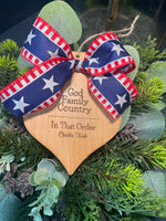 Custom Charlie Kirk Ornament