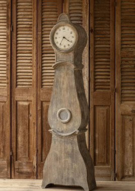 Distressed House Clock