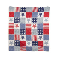 Star & Stripe Americana Cotton Throw